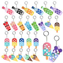 DIY PVC Keychain Charm Keyring Accessory for Bags