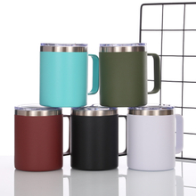 12oz Stainless Steel Insulated Vacuum Coffee Mug Cup
