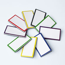 Dry Erase Magnetic Labels for Office, Fridge, or Whiteboard