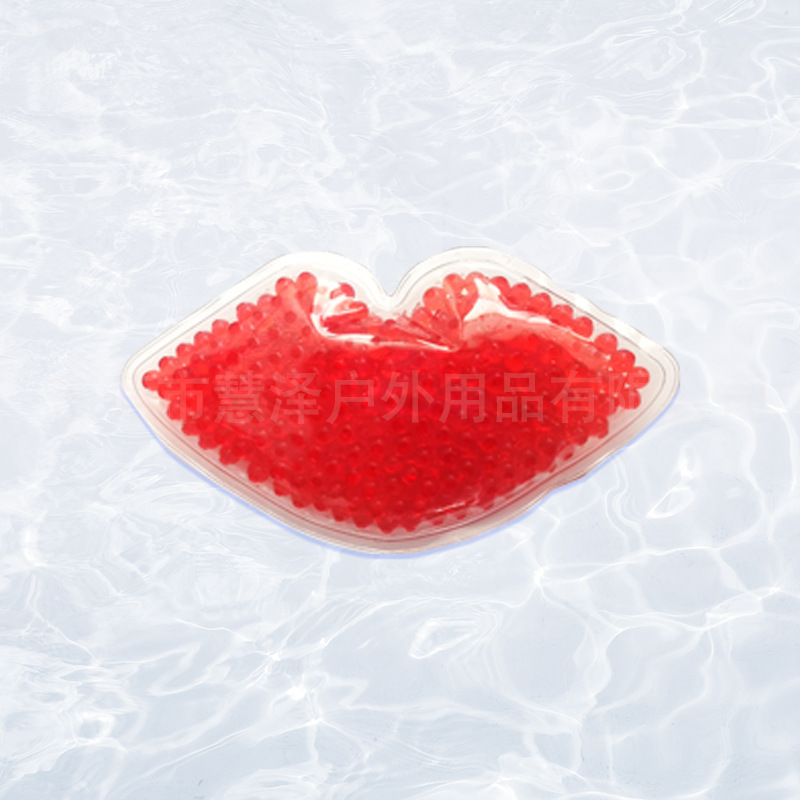 Cool PVC Lip Ice Gel Pack Patch for Summer Cold Relief