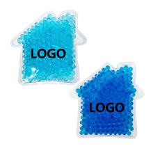 House-Shaped Reusable PVC Cooling Bead Ice Pack Summer