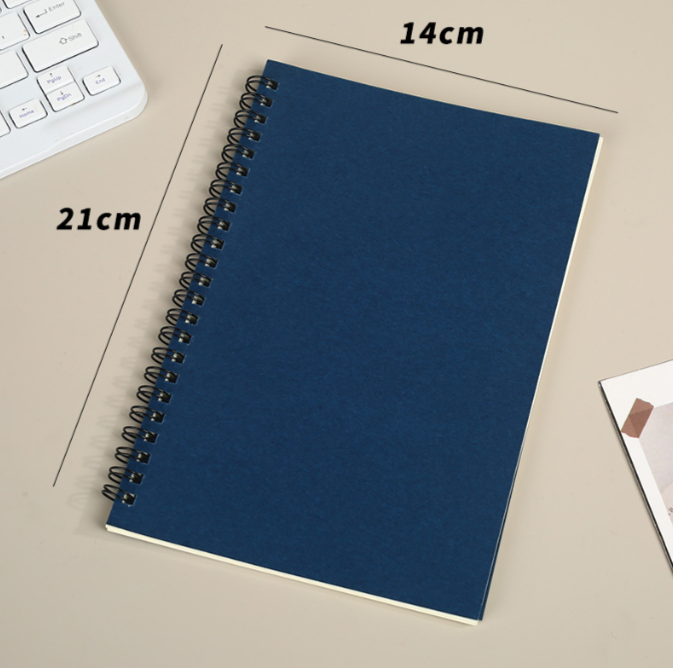 Premium Classic A5 Spiral Lined Notebooks Coil Bound Journal