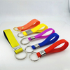 8''x1/2'' Silicone Keychain Hotel Flight Tag