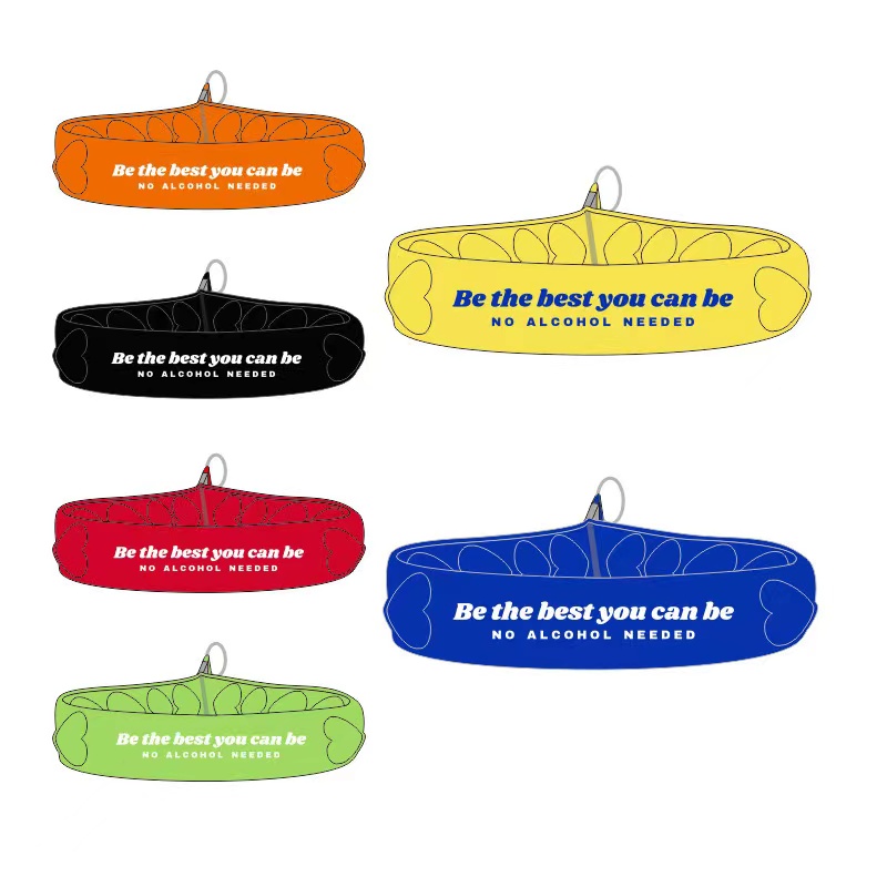 Silicone Pop Bubble Keychain Bracelet 