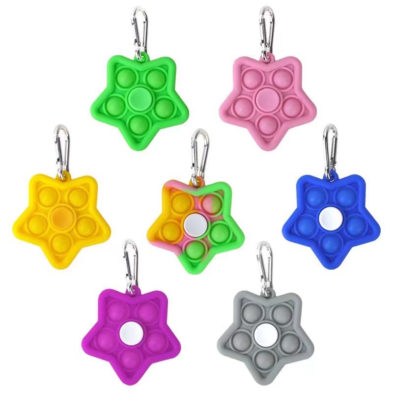 Star pioneer Fingertip Keychain