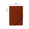 Customized A5 Business Leather Notebook 200 Pages
