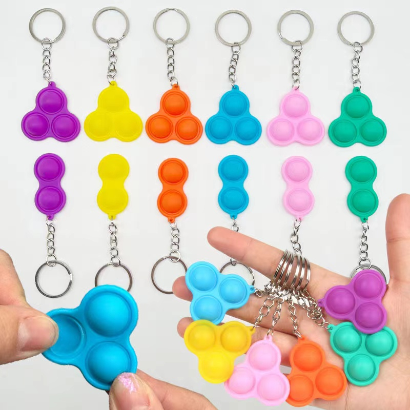 UFO Pop Bubble Keychain