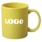 Colored Custom Logo Ceramic Coffee Mug