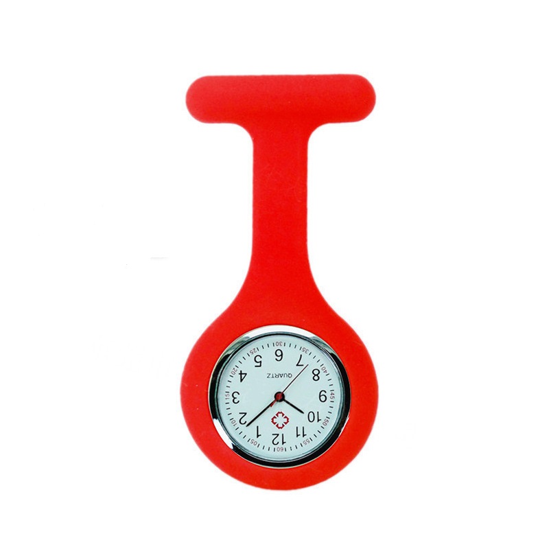 Colorful Doctor Nurse Silicone Pocket Watches