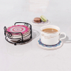 New Type Round Absorbent Ceramic Coffee Mug Tea Cup Coaster Wholesale