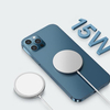 Magnetic Wireless Charger Fast Charging Pad, Quick Charge, Compatible with iPhone, 15W Adapter Plug