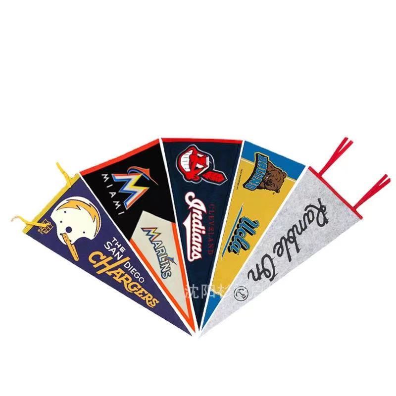 The Most cost-Effective Triangle Felt Pennant Flag