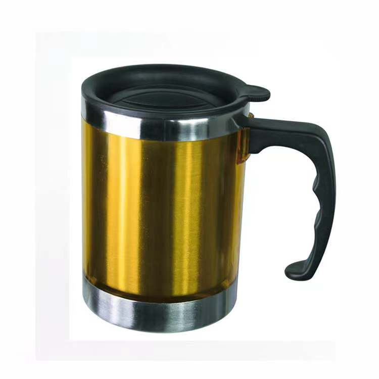 15 oz. Double Walled Stainless Steel Camper Mug