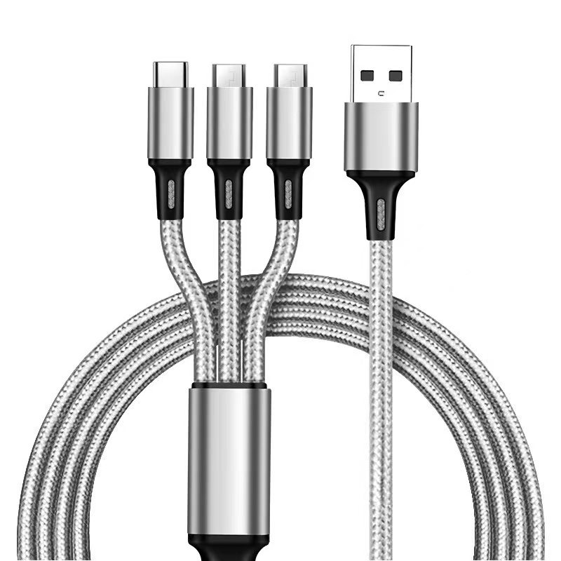 Multi-Function 3 in 1 USB Charging Cable