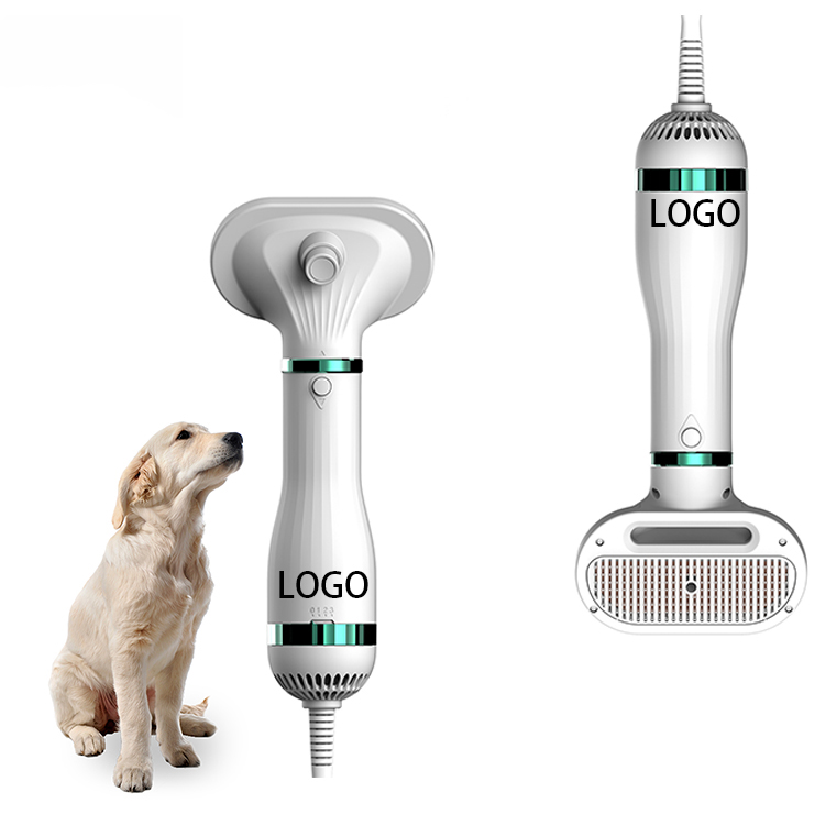 Custom Pet Hair Dryer Comb 2 in 1 Portable Home Pet Care