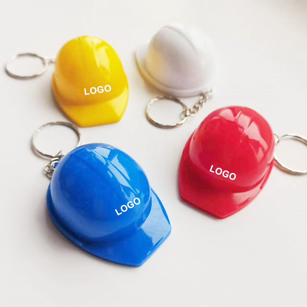 Hard Hat Safety Helmet Bottle Opener Keychain