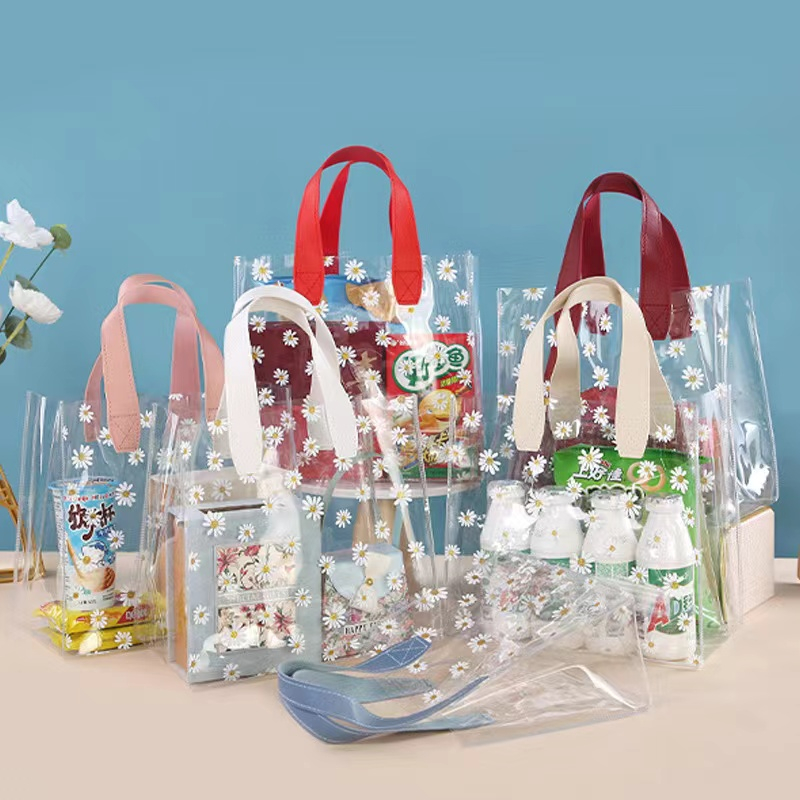 Custom Clear PVC Tote Bag