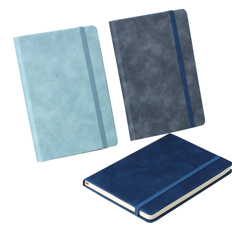 A5 Skin Touch Strap Notepad