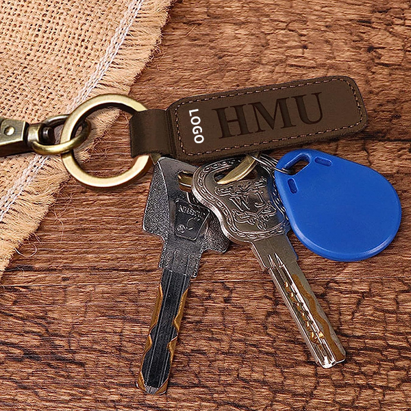 Cross-Border Similar PU Leather Keychain