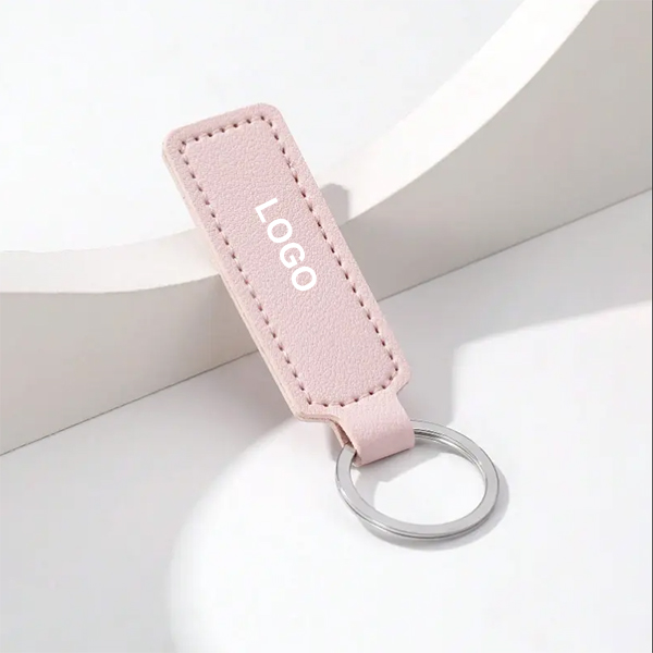 Personalized Keychain Reusable Car Key Accessories Multifunctional PU Leather