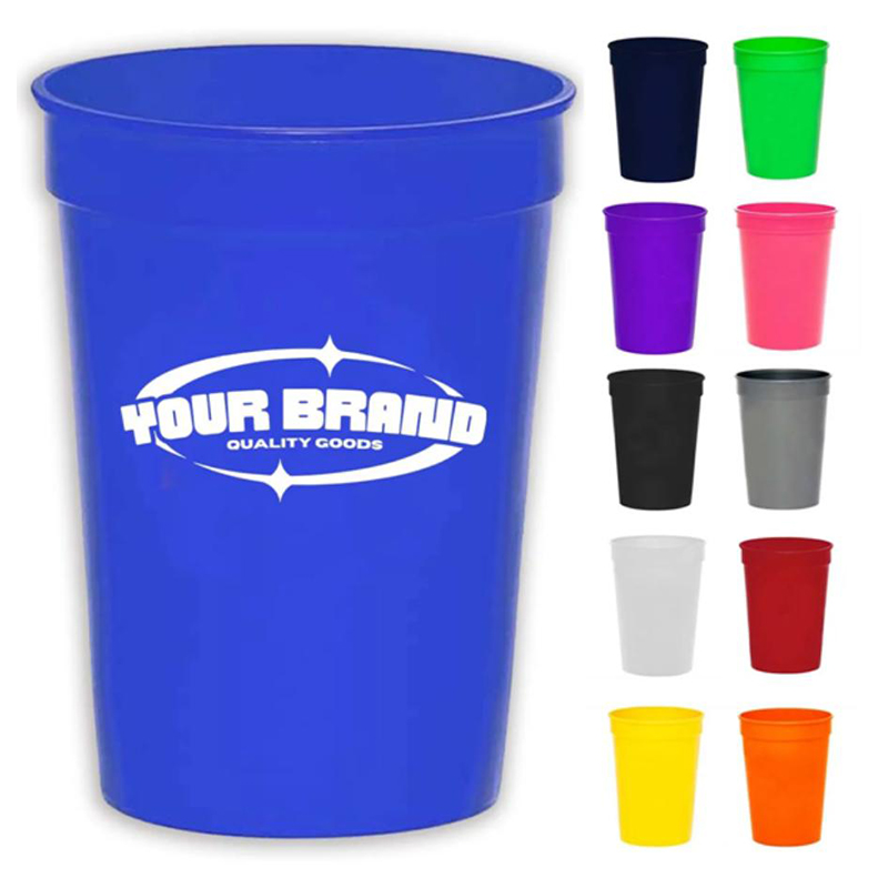 16 oz Reusable Plastic Stadium Cup