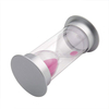 Fall-proof Silver Cover Hourglass Timer Quicksand Bottle