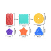 Silicone Soft Textured Sensory Blocks