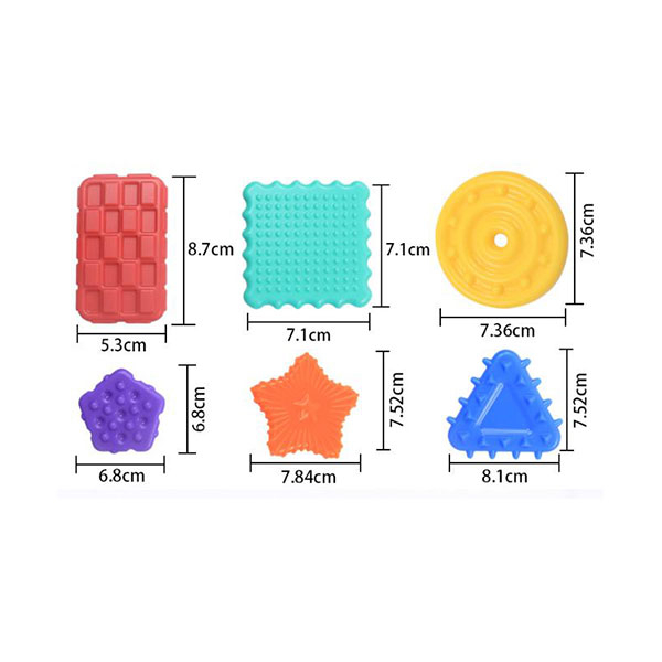 Silicone Soft Textured Sensory Blocks
