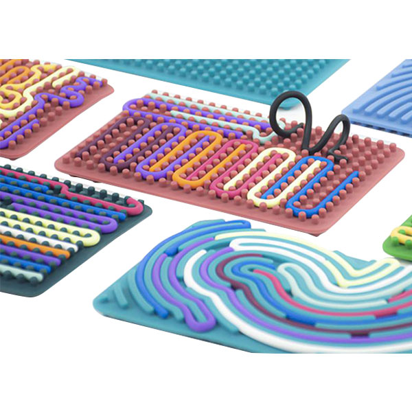 Children's Puzzle Relief Toy Silicone Sensory Activity Board