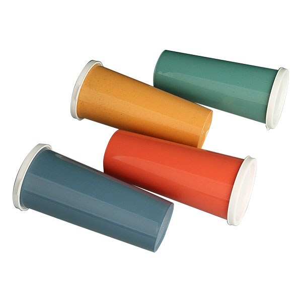 Cheap Wheat Straw Single Wall Covered Water Cup