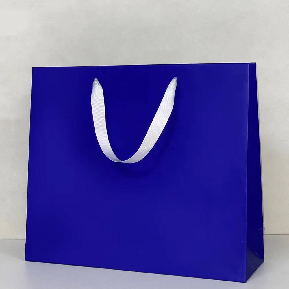 Paper Bag With Ribbon Handle