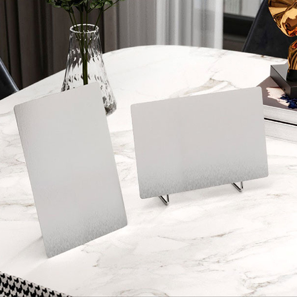 Stainless Steel Magnetic Whiteboard Clip Clipboard