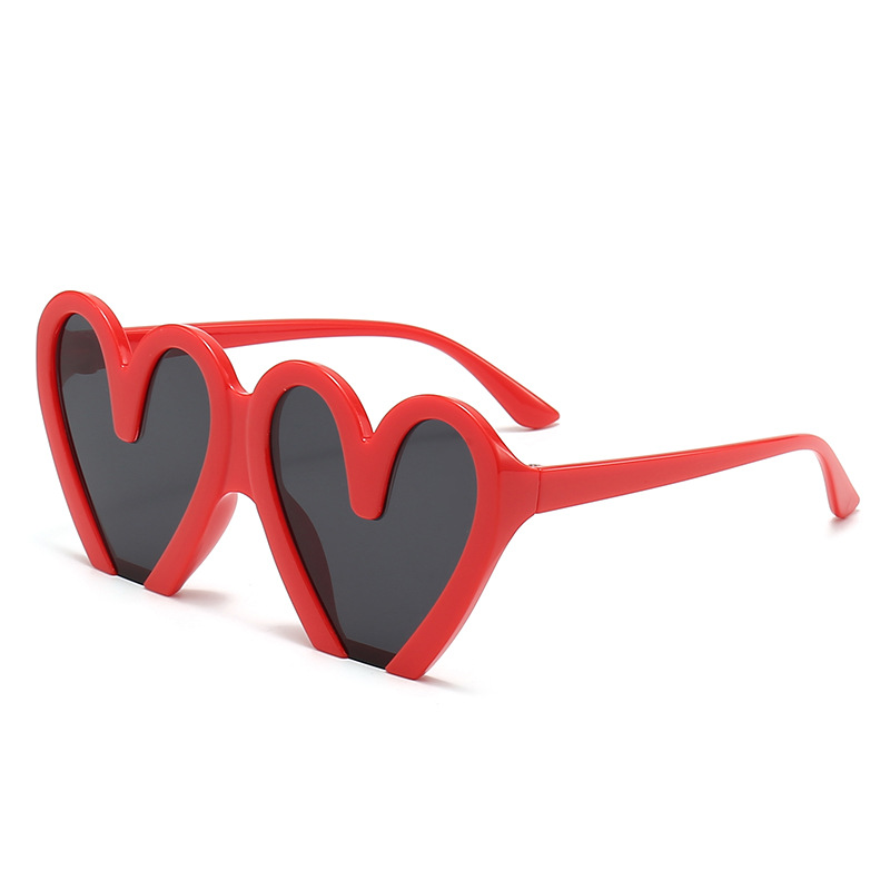 2024 Custom Fun Heart-Shaped Party Sunglasses