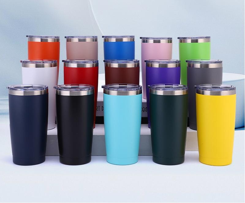 20oz Stainless Steel Car Tumbler Insulated Travel Mug