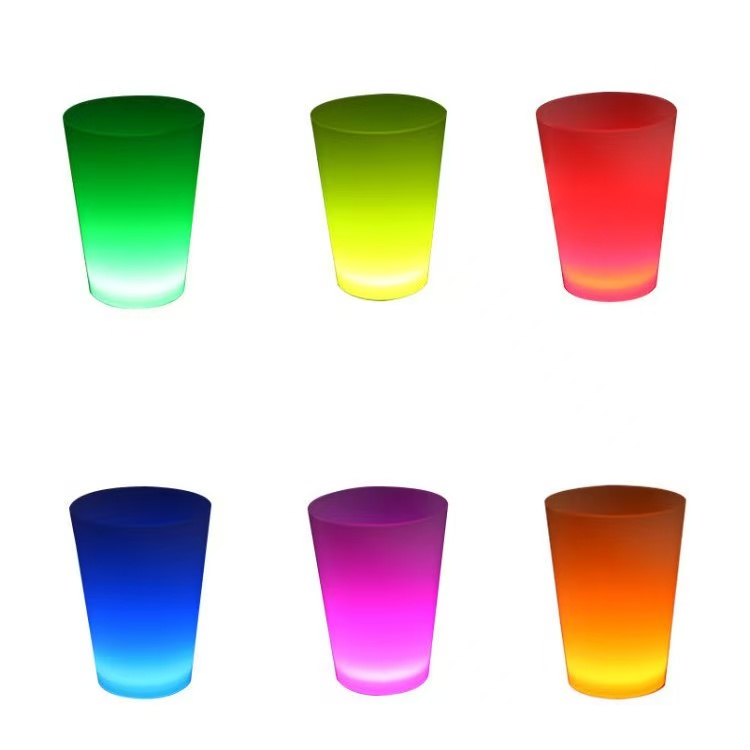 Multicolor 10oz Glow Light Cups