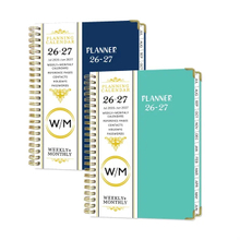 July 2026 June 2027 A5 Spiral Planner Notebooks 12 Months