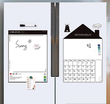 House-Shaped Magnetic Dry Erase Fridge Memo Board Whiteboard