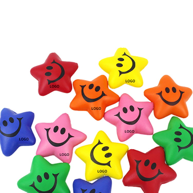 Customizable Star Stress Balls