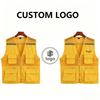 Reflective Pocket Safety Vest High Visibility Work Shirt
