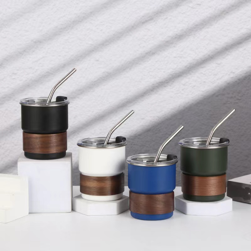 Stainless Steel Camping Cup With Lid