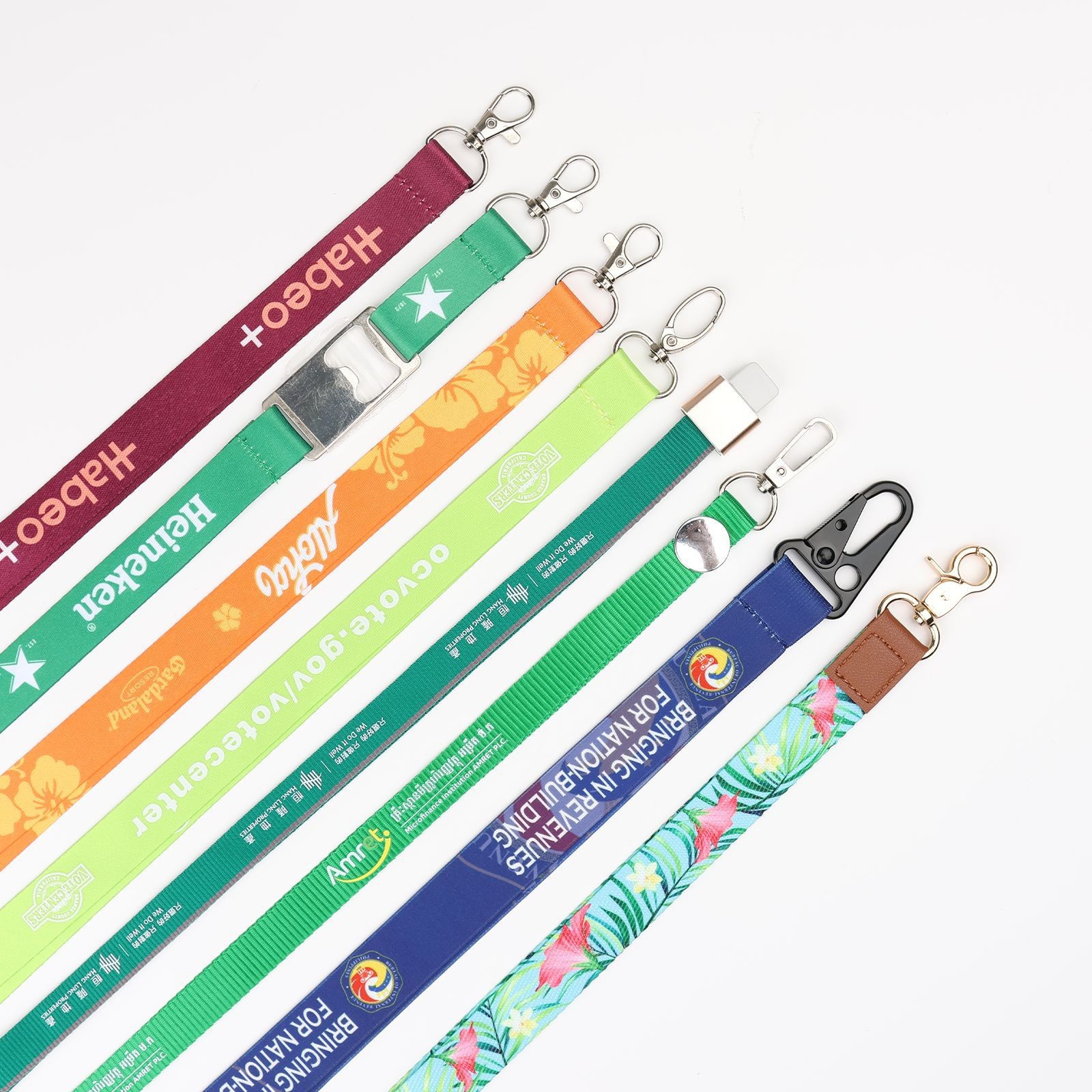 Custom Polyester Sublimation Lanyard/Badge Reel