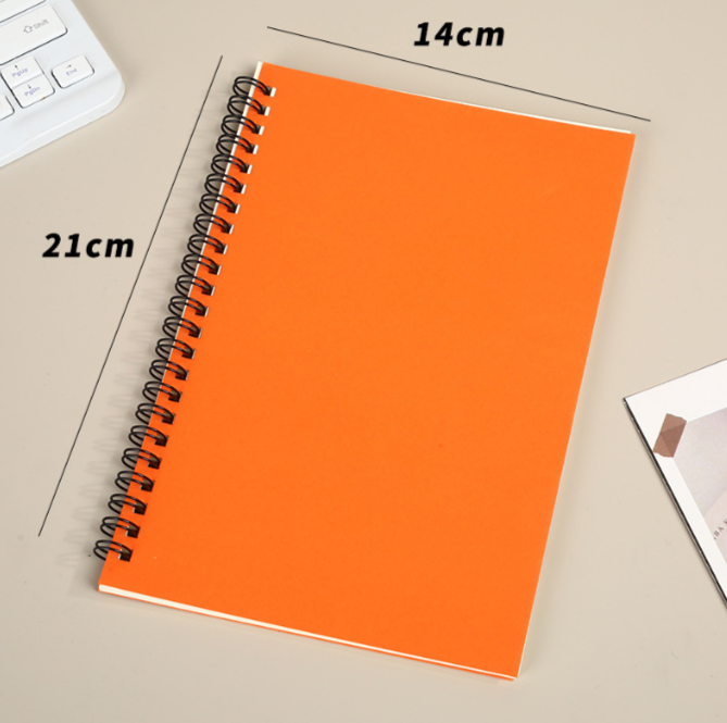 Premium Classic A5 Spiral Lined Notebooks Coil Bound Journal