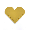 Heart Shaped Pu Leather Bookmark