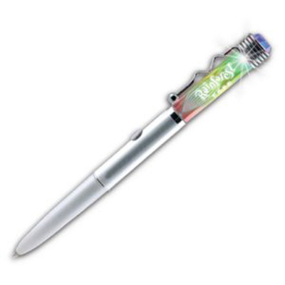 Spiral - Multicolor LED-Light Up Pen