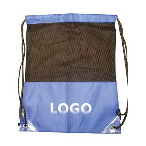 14 x18 Inch Mesh Sports Drawstring Backpack