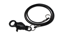  Custom Logoed 31" Elastic ID Card Holder Bungee Cord Lobster Clasp