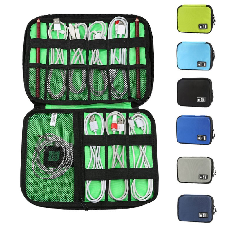 Multi-function Data Line Digital Storage Bag