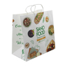 Eco-friendly Colorful Kraft Paper Gift Shopping Bag