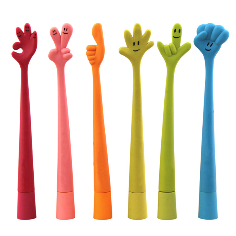 Creative Gesture Curved Ballpoint Pen