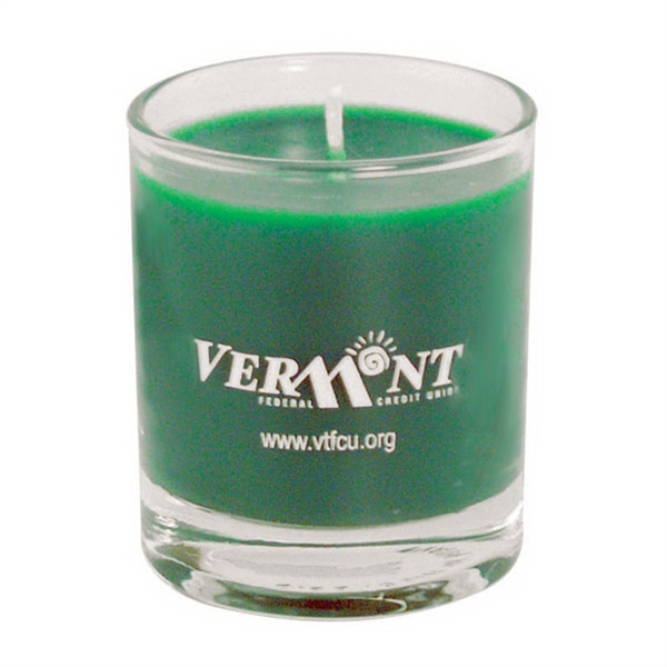 Wax Scented Candle Heavy Base Glass
